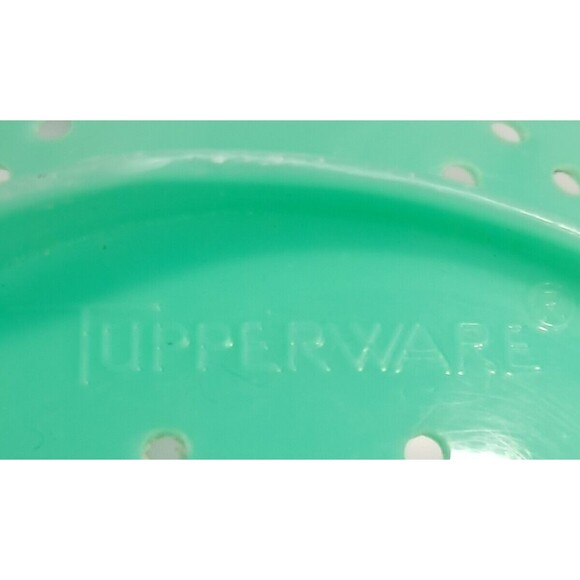 Vintage Tupperware Jadeite Green Colander  Strainer (#339) - Picture 5 of 5